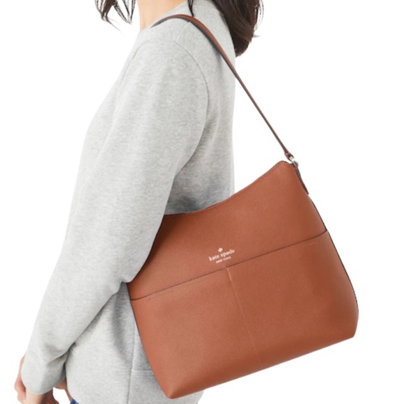 - 🆕kate spade♠️Bailey Classic Purse Shoulder Bag NWT Warm Gingerbread♠️ - Picture 4 of 4